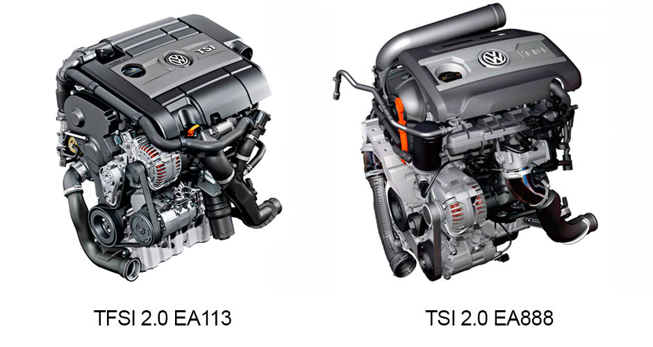 Volkswagen Tiguan двигатели
