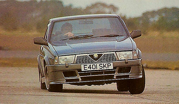Alfa Romeo 75 Twin Spark Veloce | тест-драйв, история, фото