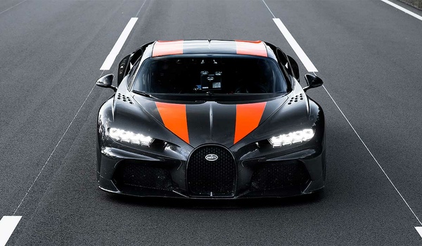 Bugatti Chiron вышел на 490 км/ч