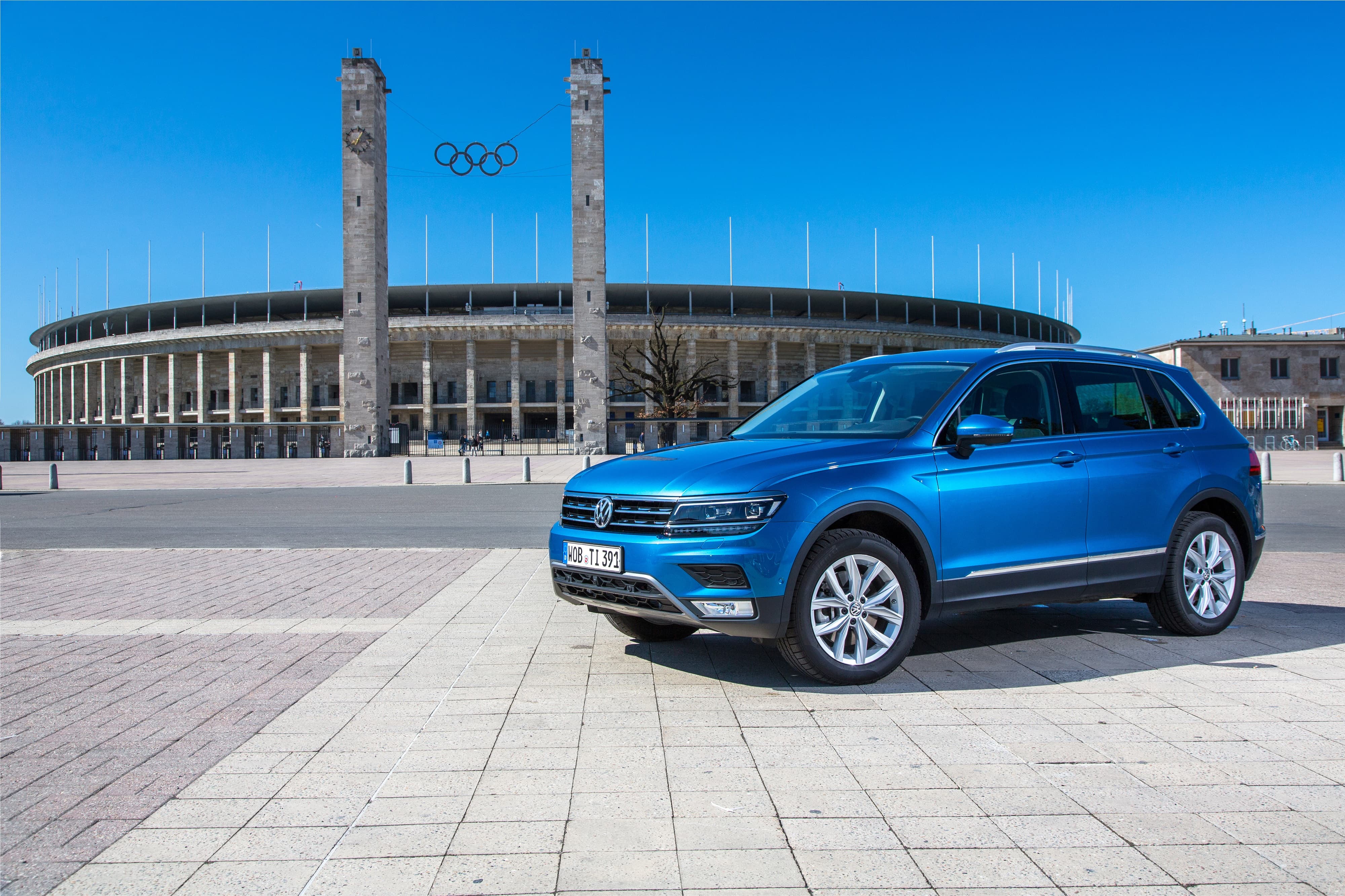 Volkswagen tiguan 2019 габариты