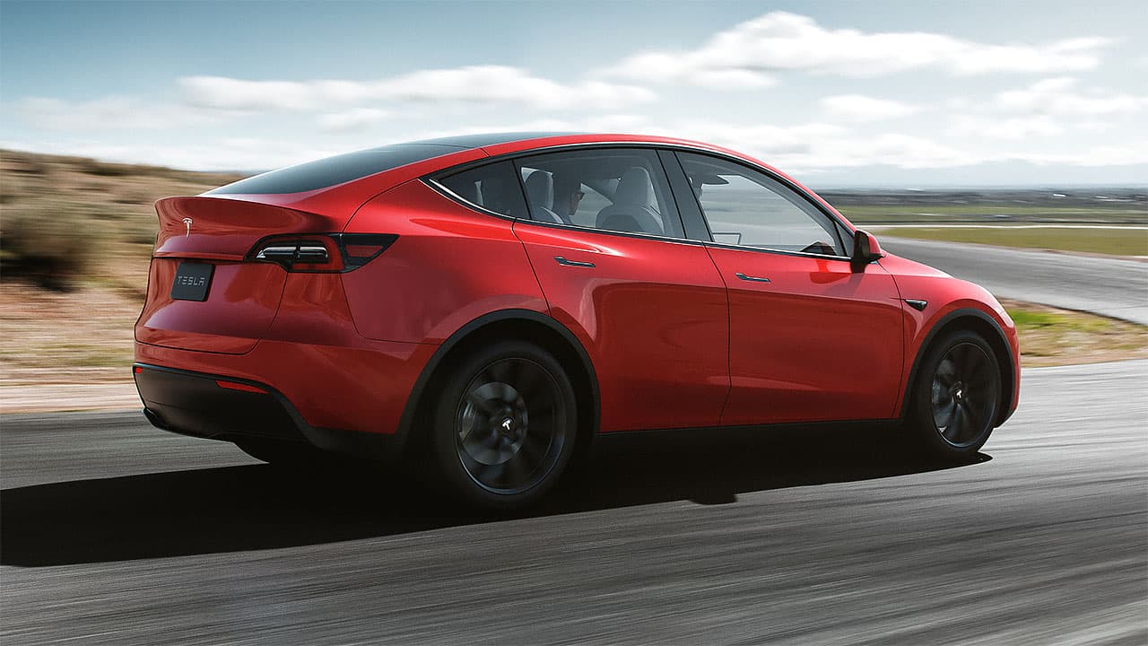 Tesla model y размеры