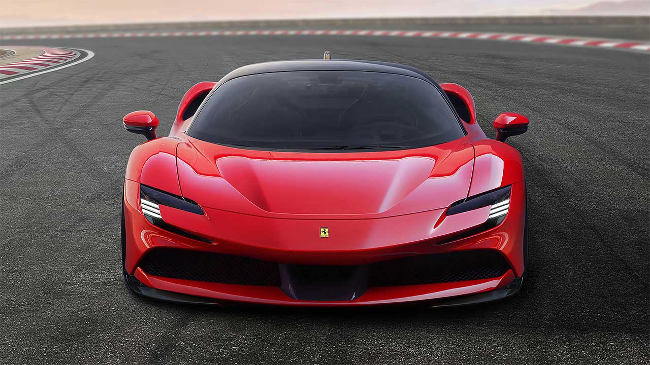 Ferrari sf90 Stradale салон