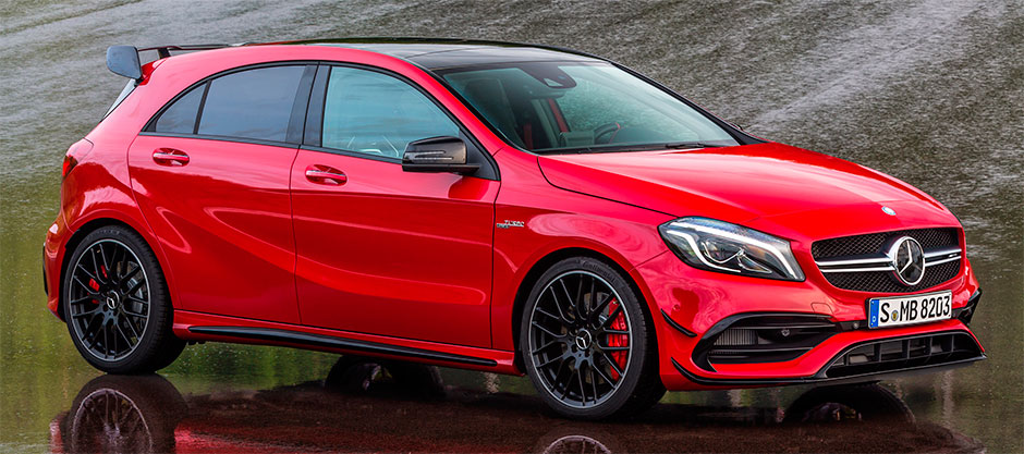 Mercedes Benz a45 AMG 2016