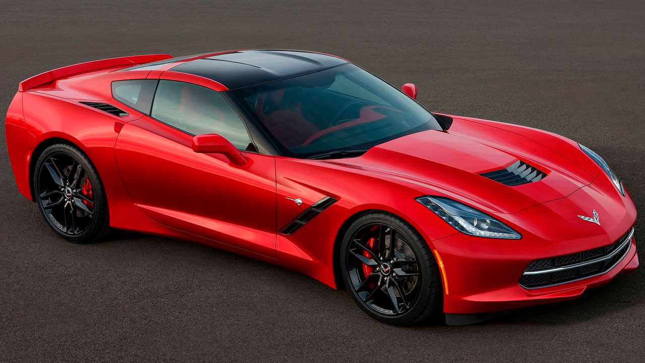 Corvette c7 значок