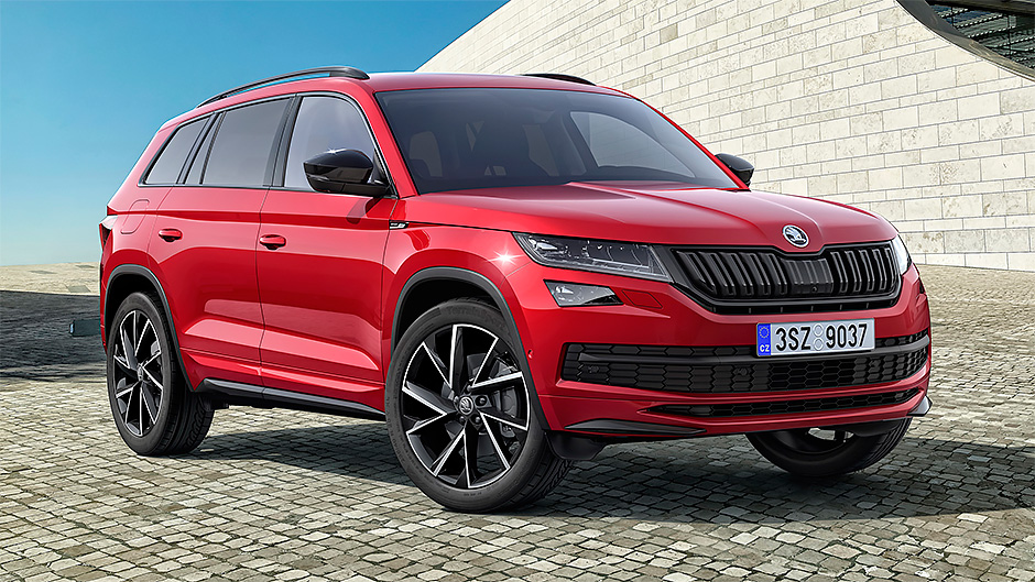 Skoda kodiaq размеры кузова