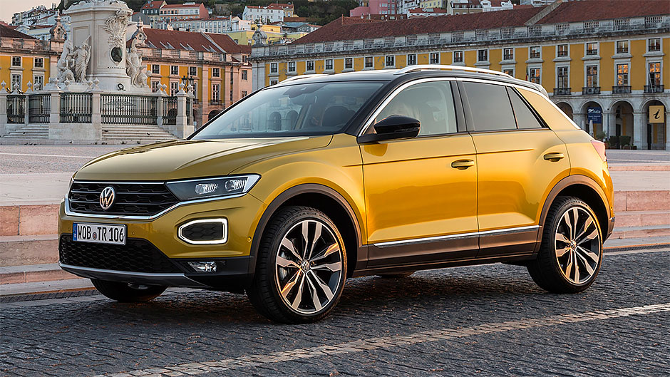 Volkswagen t roc размеры