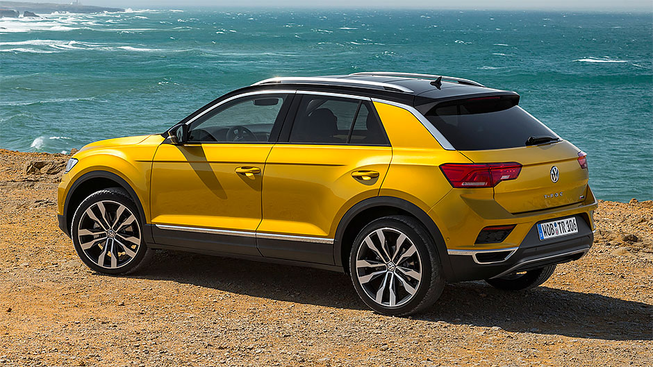 Volkswagen t roc размеры